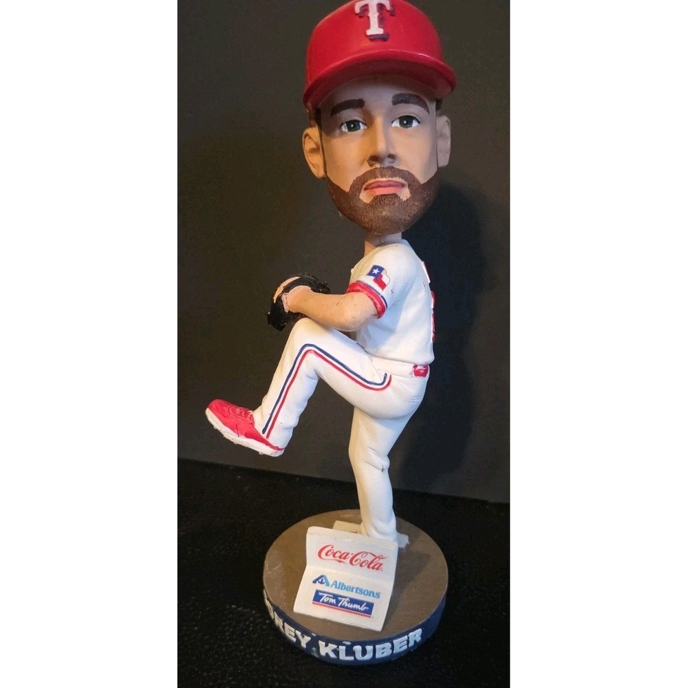 Texas Rangers‎ Bobblehead Corey Kluber OS White Red Blue SGA MLB Pitcher 2020